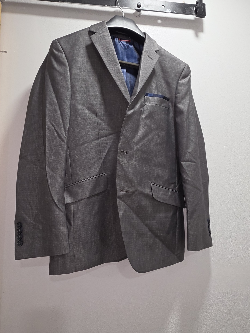 Men's Gray Suit Blazer - Classic Tailored Style Set